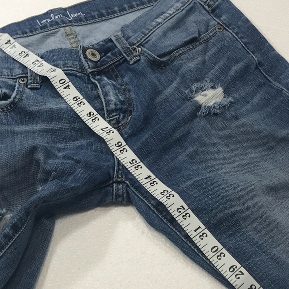 London Boot Cut Destroyed Jeans - Picture 5 of 8